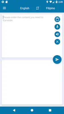EN-TL Translator android App screenshot 2